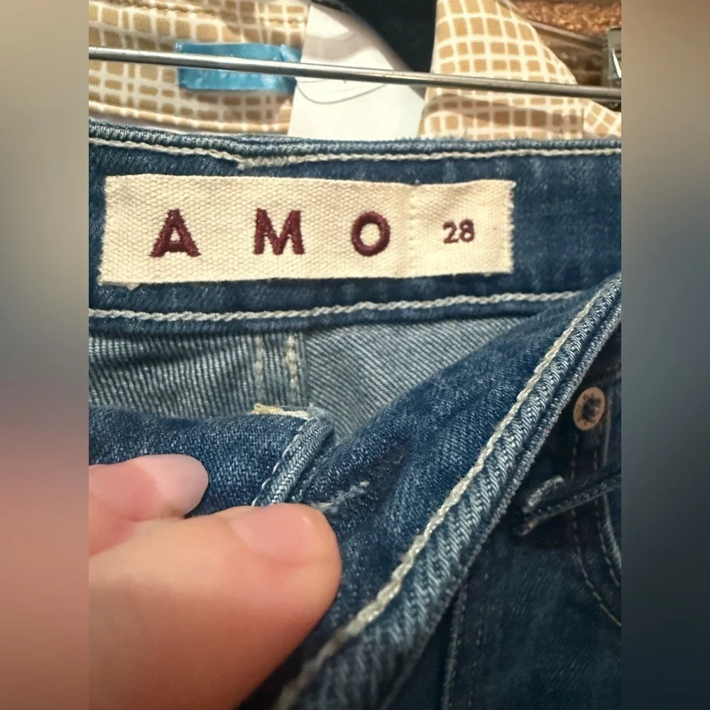 AMO Abigail Denim Jeans in Linger 28